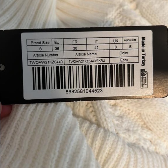 Knit Ruffle Sweater - Picture 3 of 4